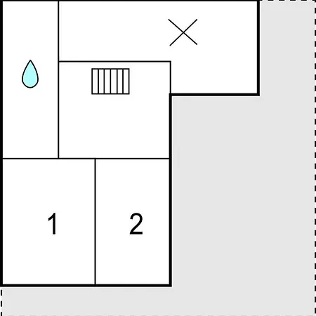 Σπίτι διακοπών 2 Bedroom Awesome In